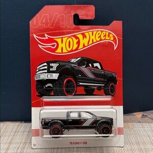 Hot Wheels '15 Ford F-150 die-cast truck